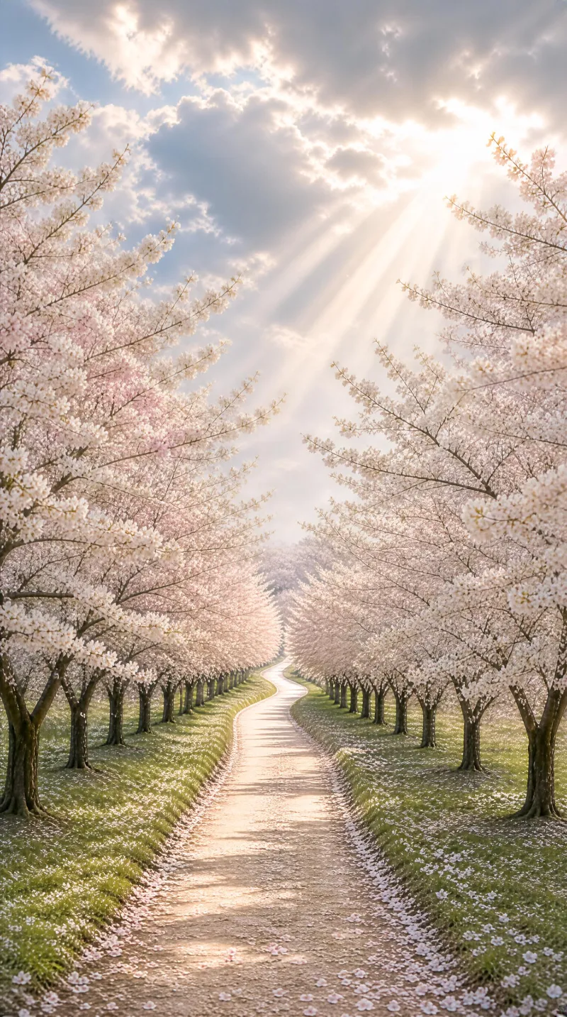 Cherry Blossom Path