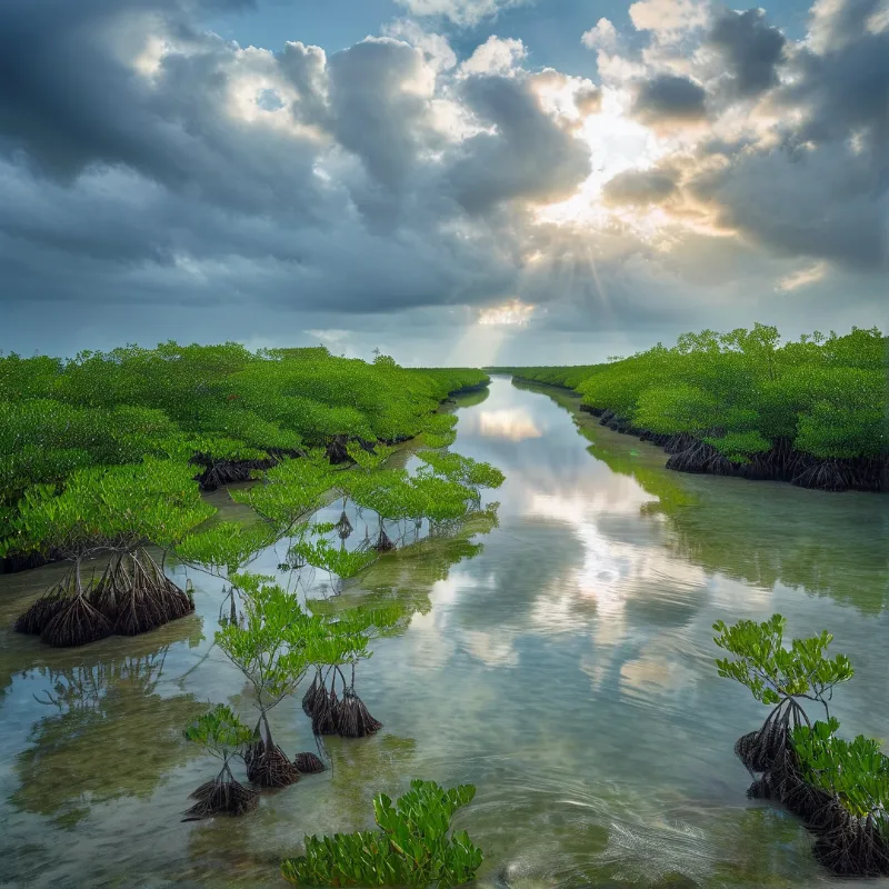 Mangrove Forest Landscape