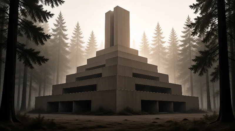 Foggy Forest Monolith
