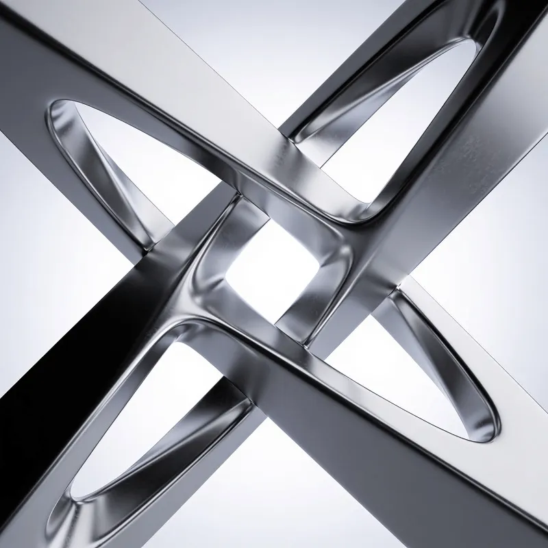 Metallic Impossible Shape