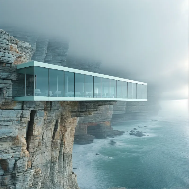 Cliffside Glass House