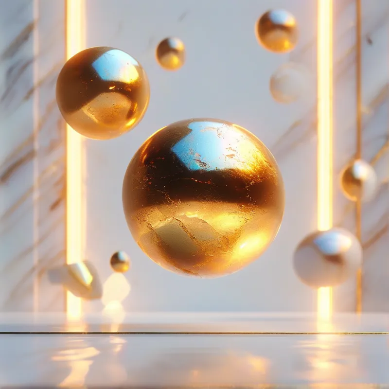 Golden Spheres in Light