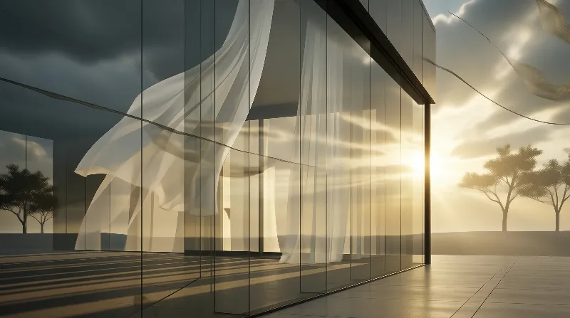 Ethereal Glass Architecture
