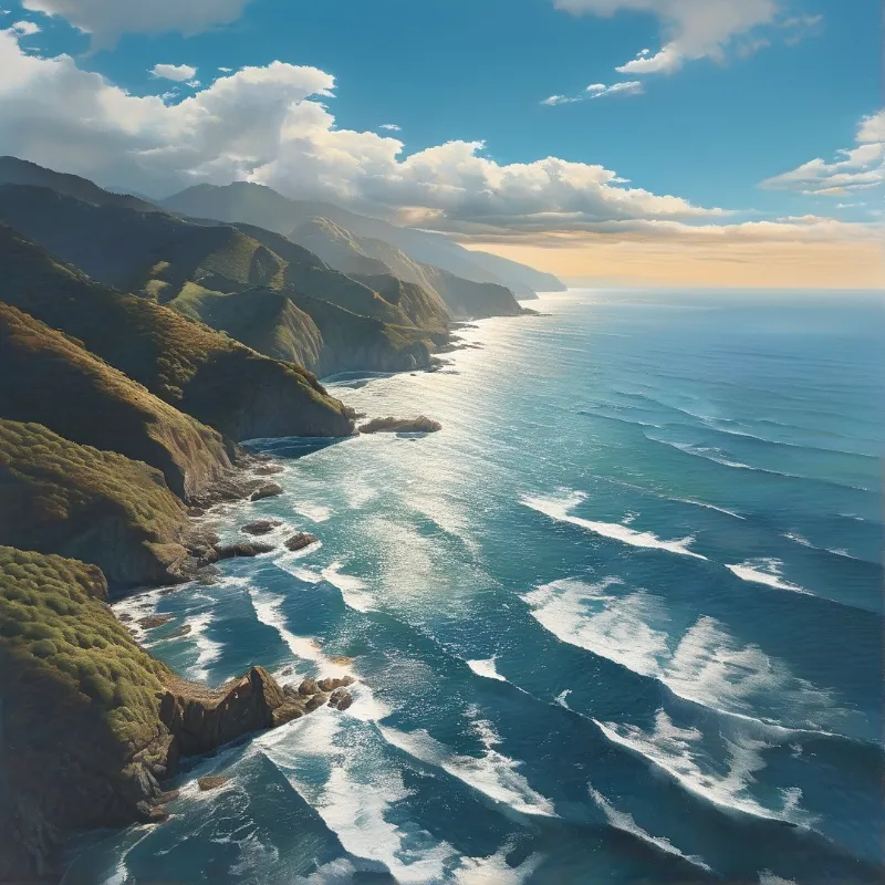 Scenic Coastal Vista