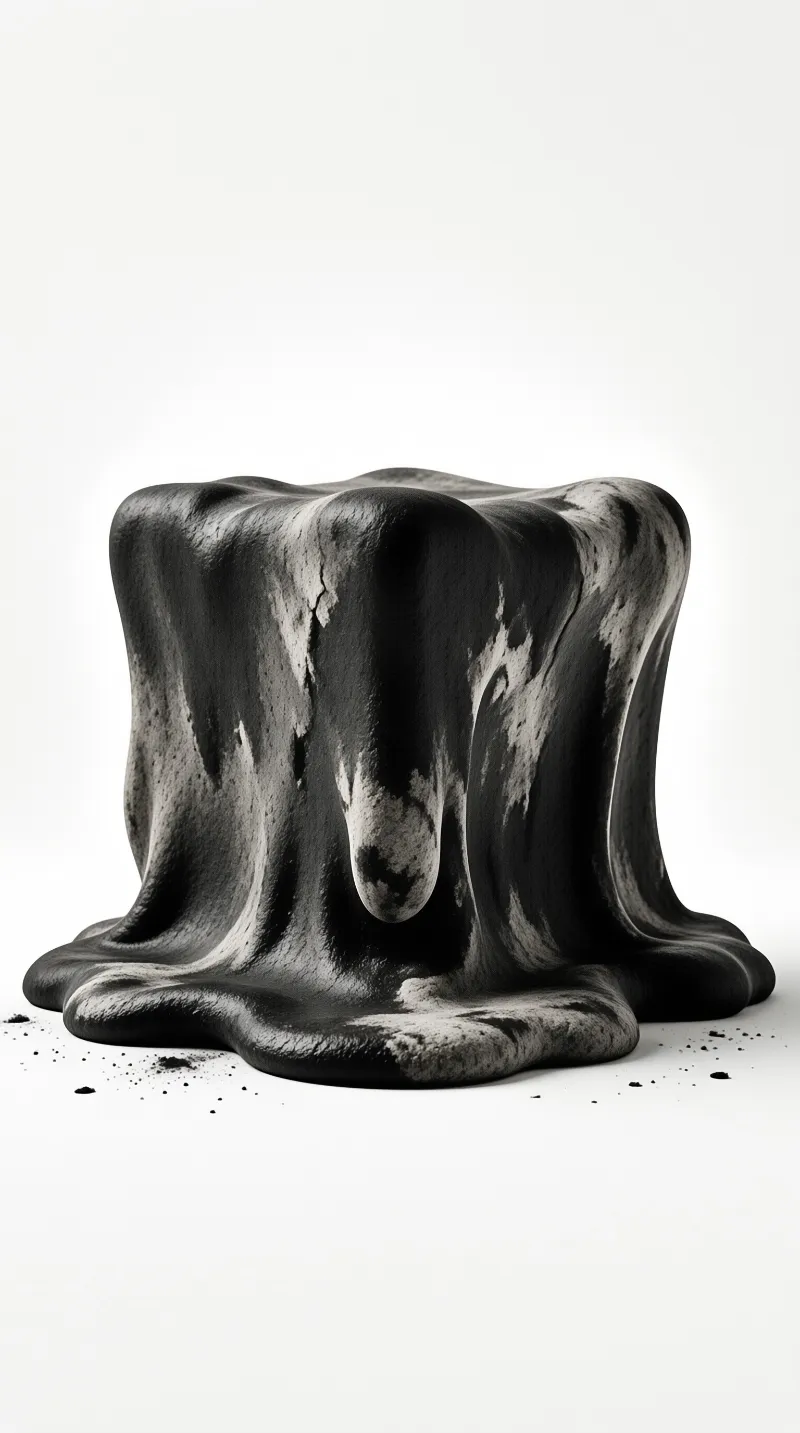 Melting Dark Cube
