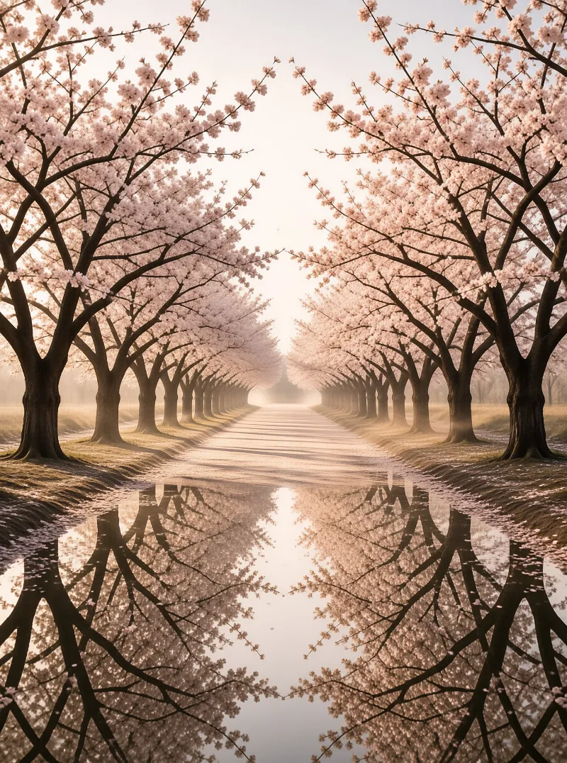 Cherry Blossom Path