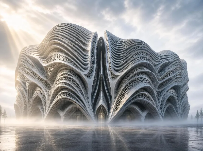 Futuristic Parametric Building
