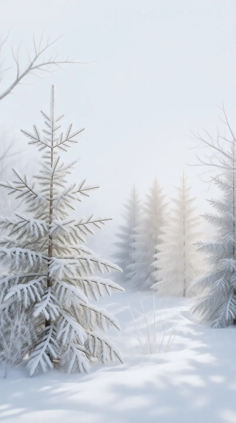 Snowy Winter Forest