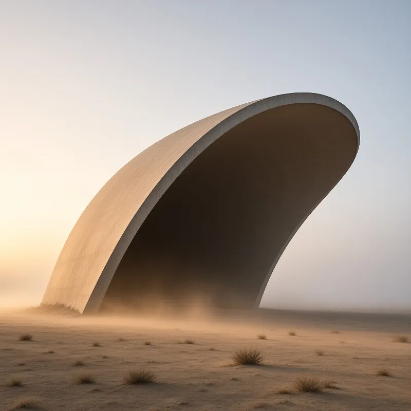 Monolith in the Desert