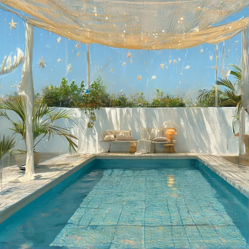 Luxury Poolside Retreat