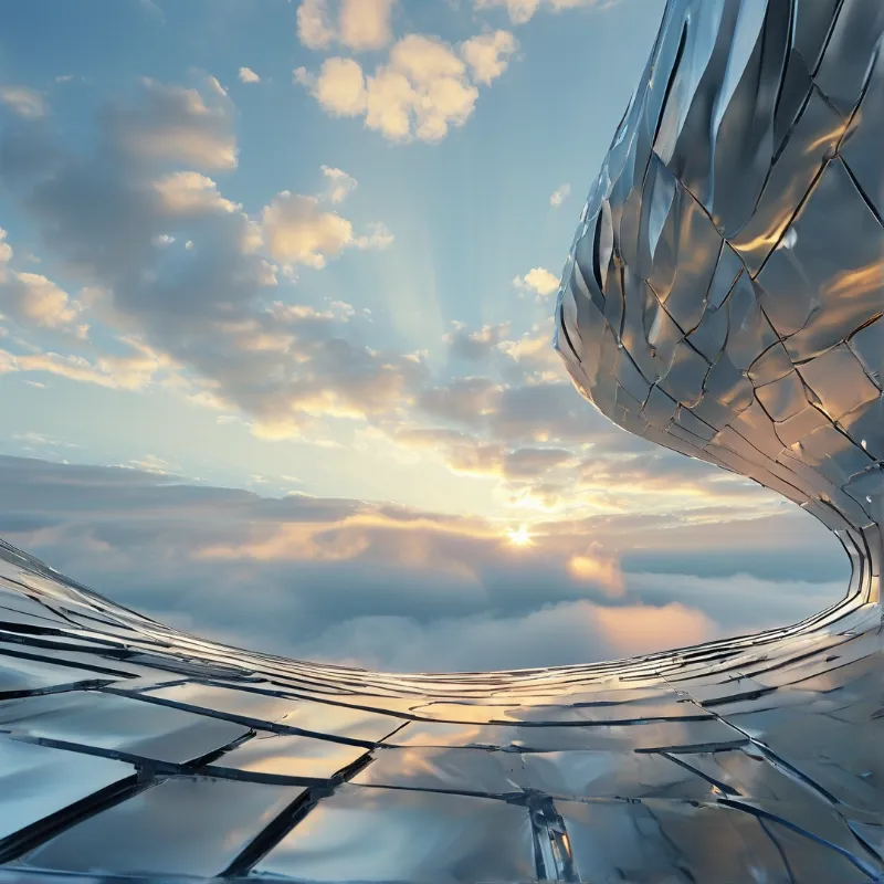 Futuristic Sky Structure