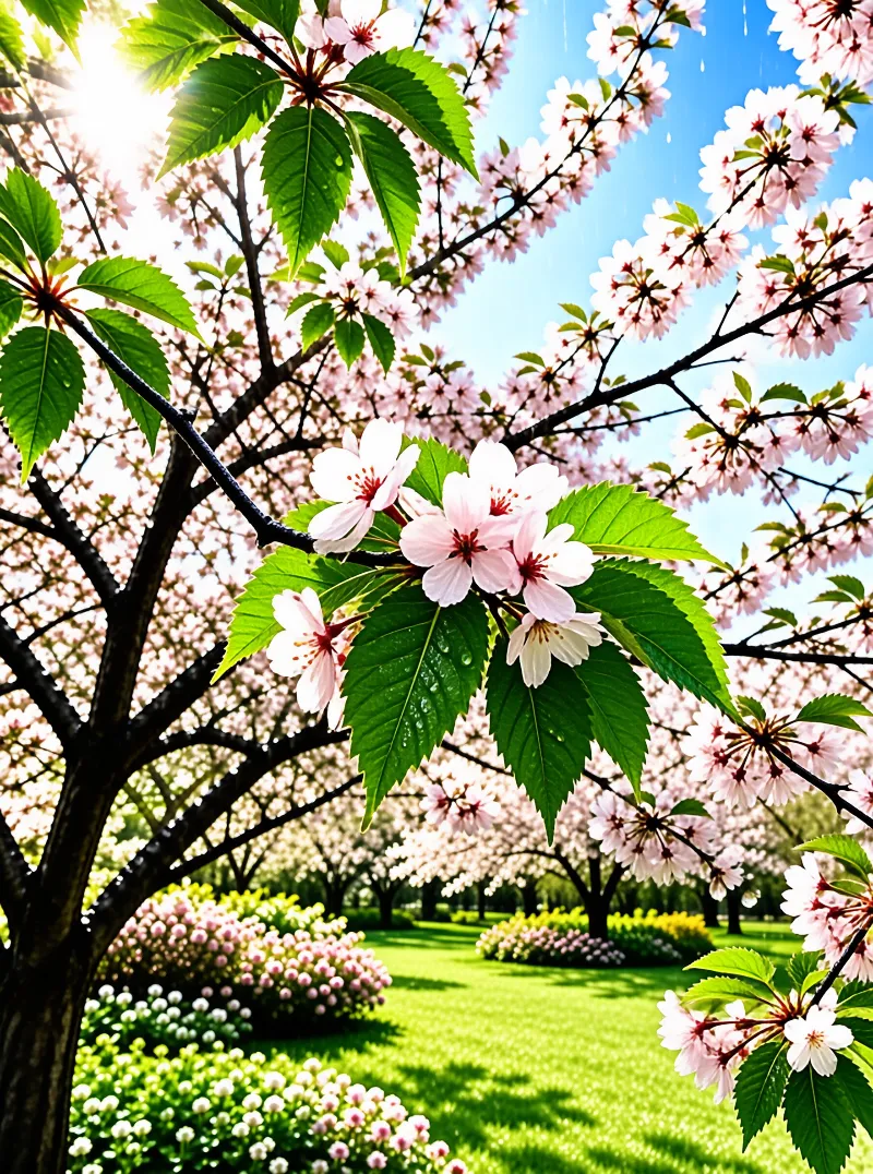 Cherry Blossoms in Spring