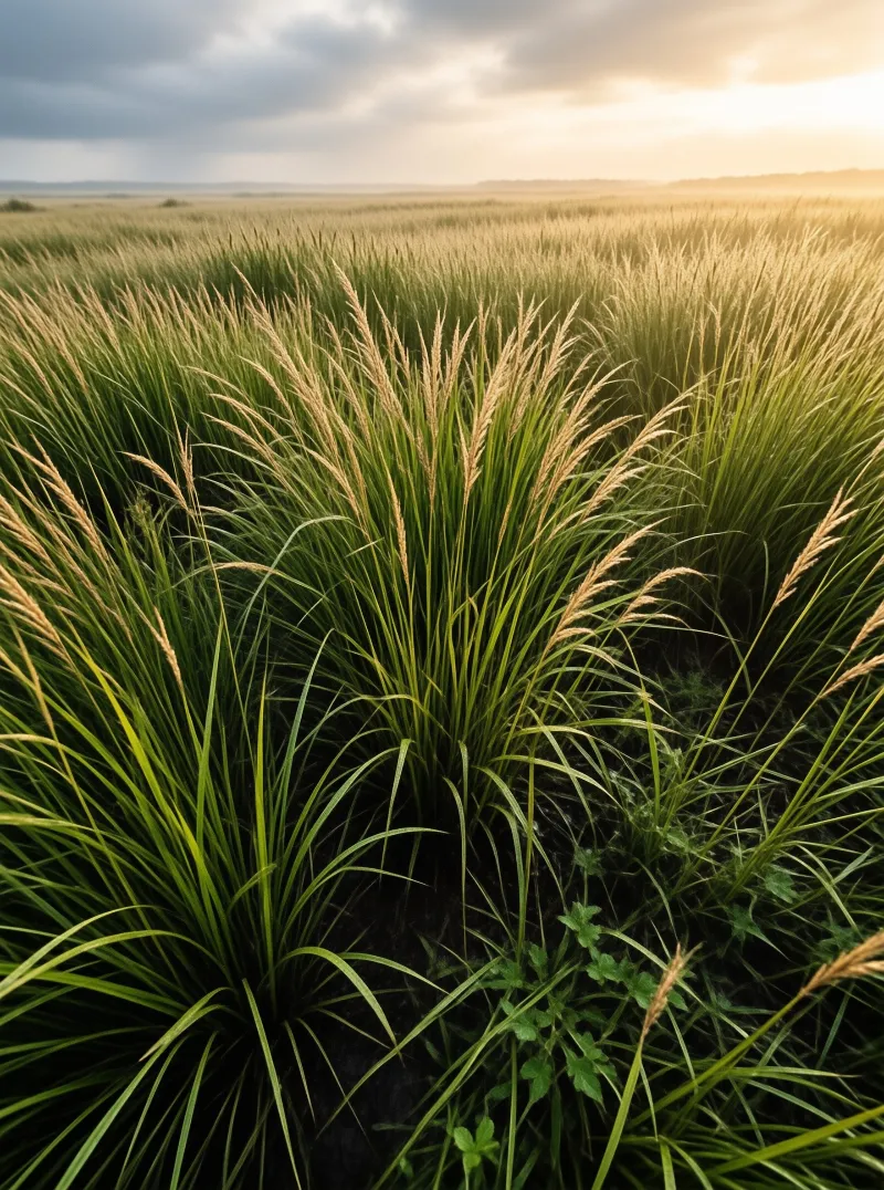 Golden Hour Grassland