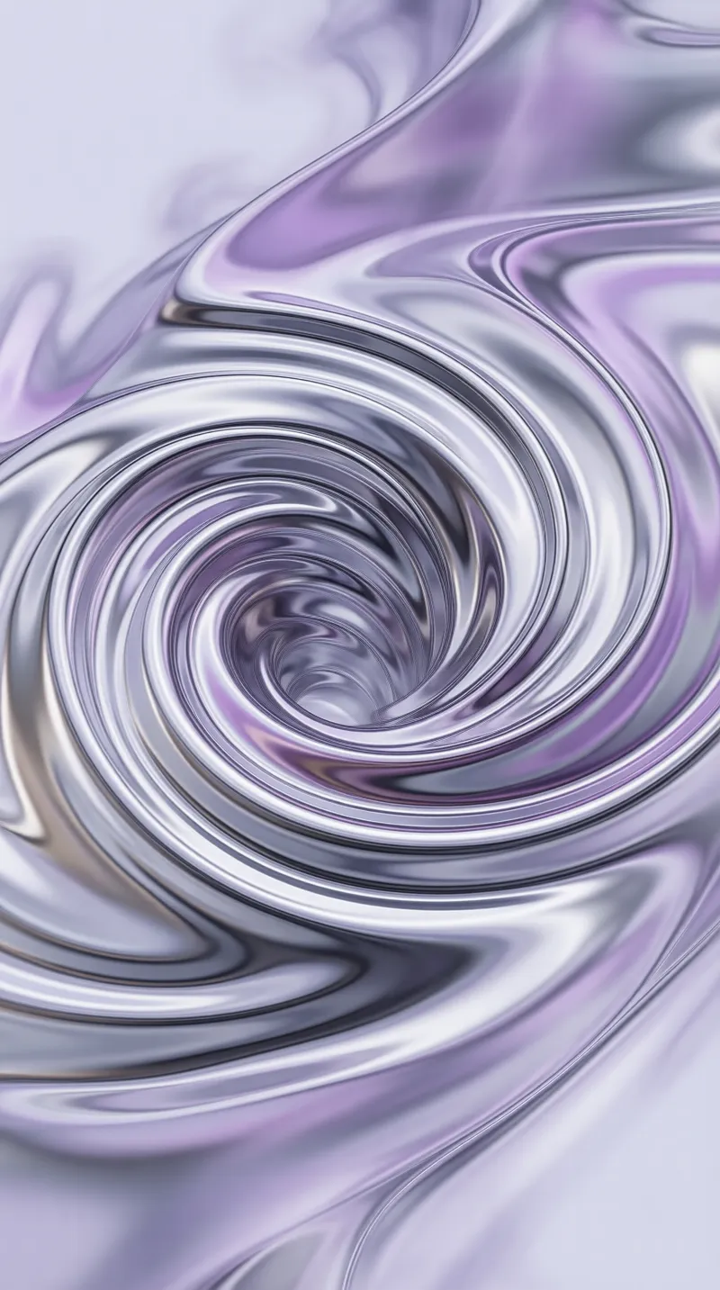 Abstract Purple Swirl