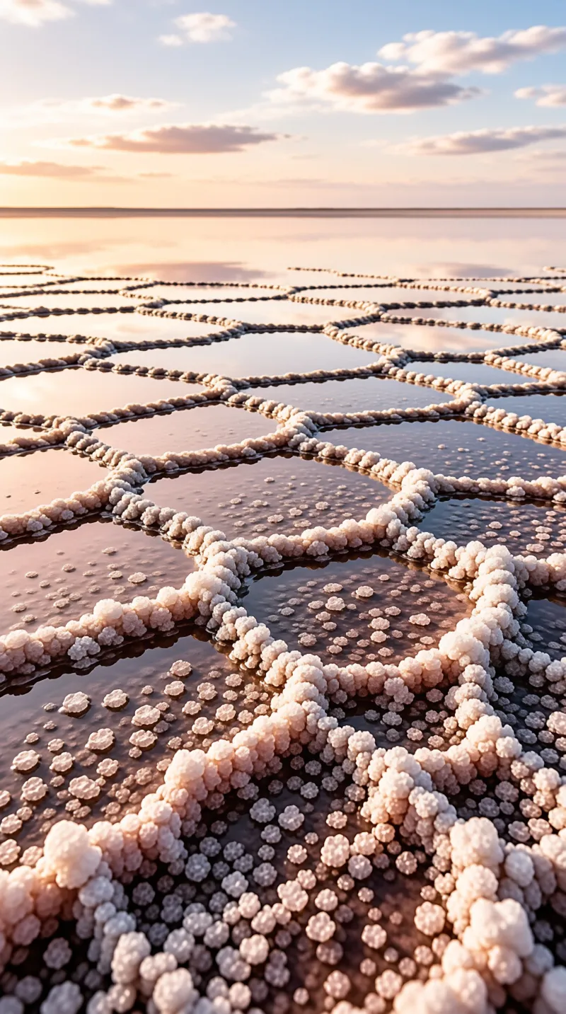 Hexagonal Salt Flat