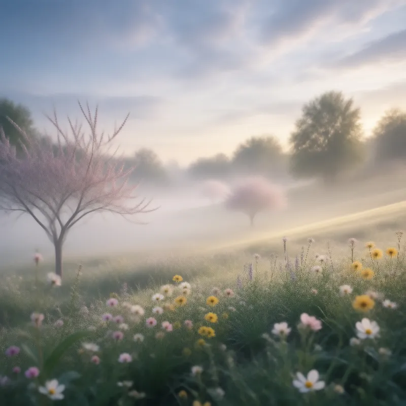Misty Spring Meadow