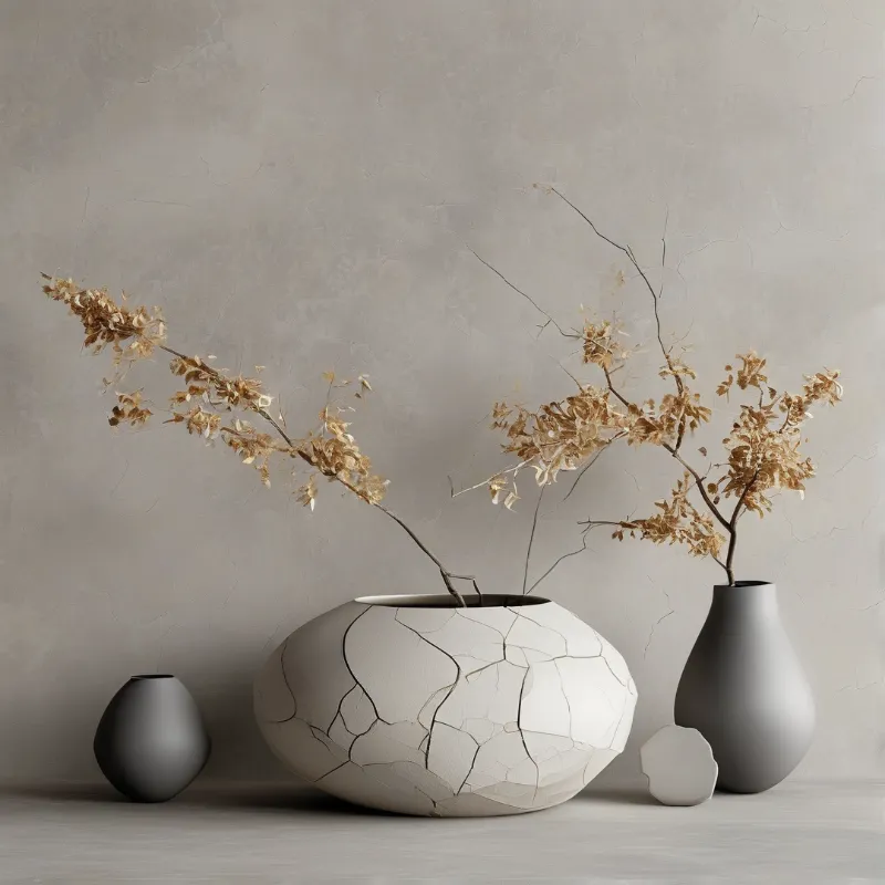Minimalist Vase Arrangement