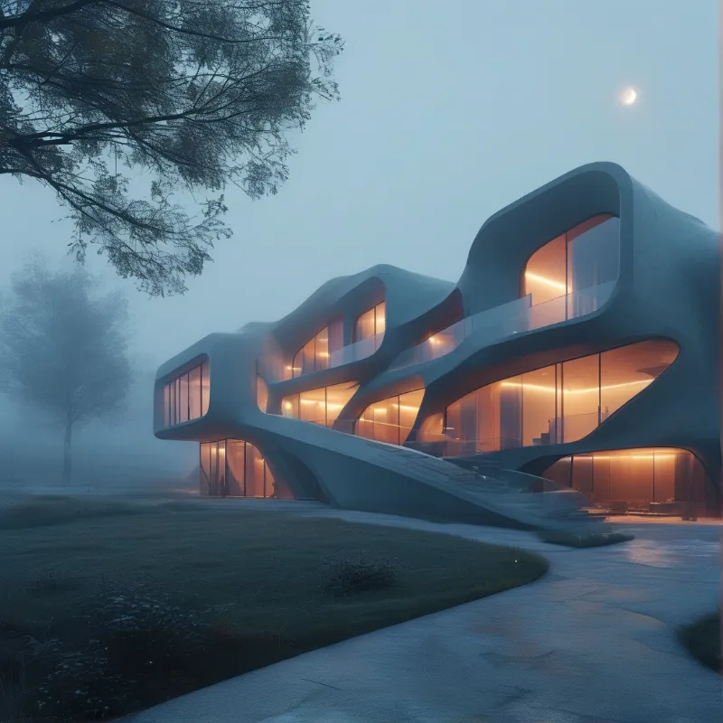 Modern Organic Villa