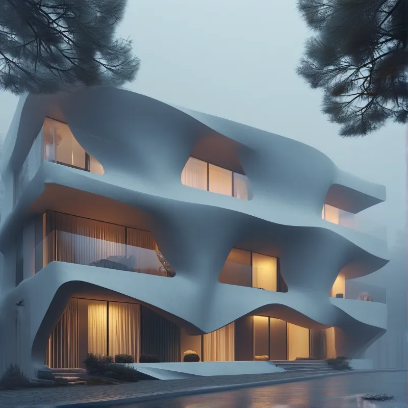 Futuristic Organic Residence