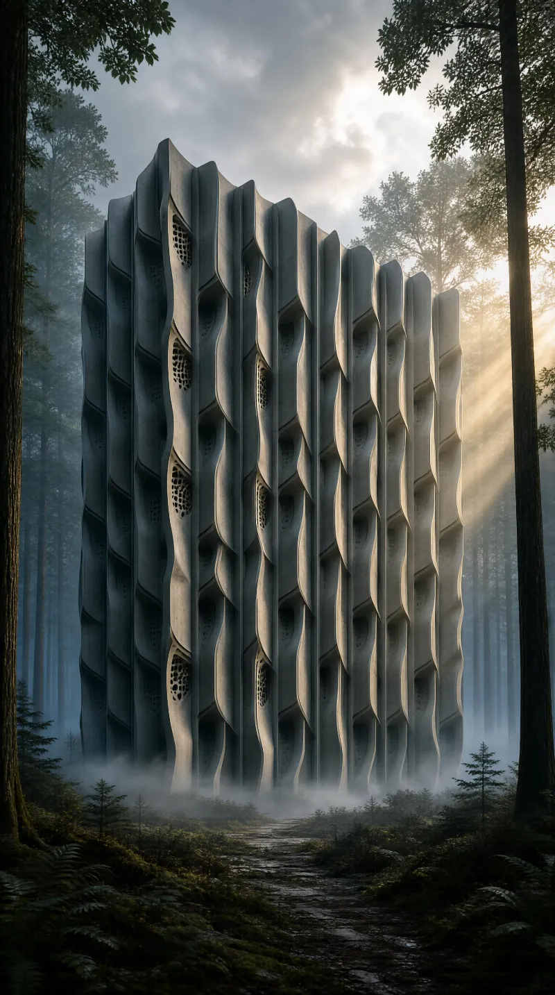 Modern Forest Tower