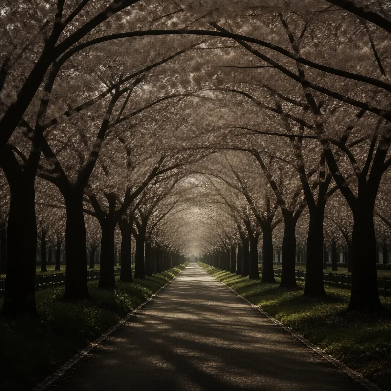 Mysterious Tree Tunnel