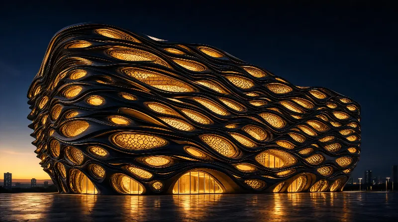 Biomimetic Glowing Building