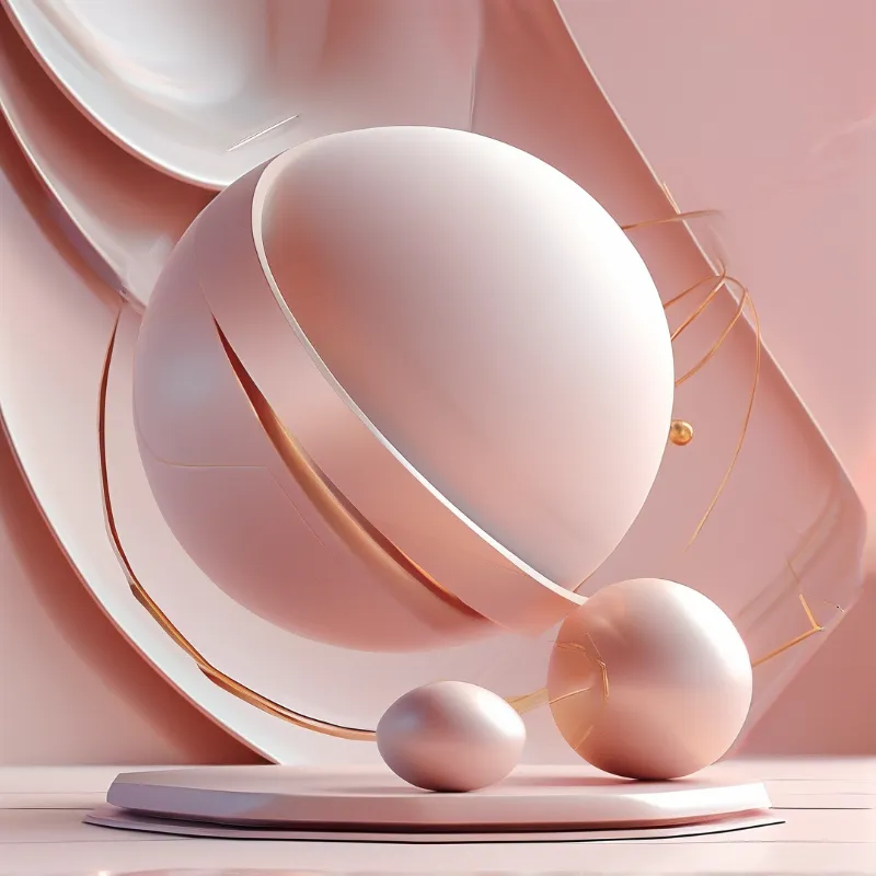 Abstract Pink Geometry