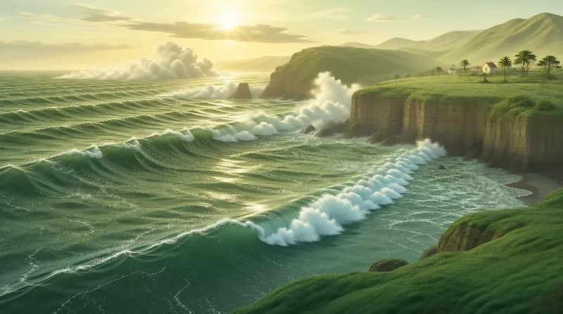Serene Coastal View