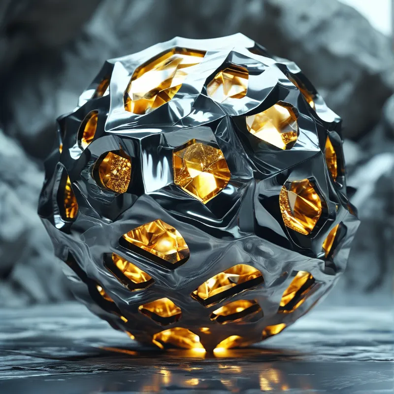 Perforated Metal Sphere