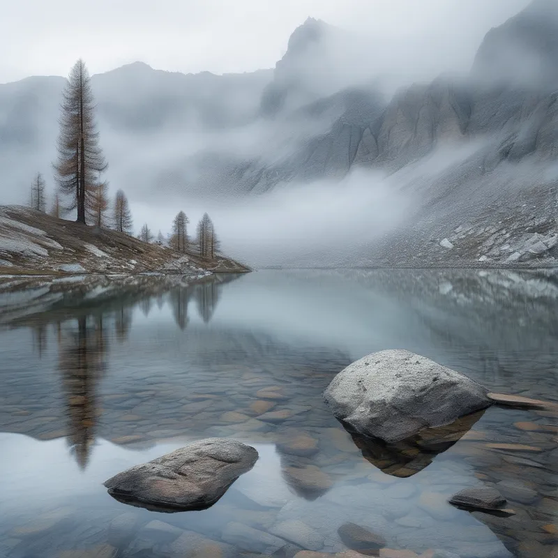 Misty Mountain Lake