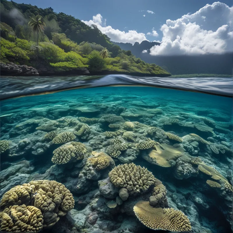 Tropical Reef Split View