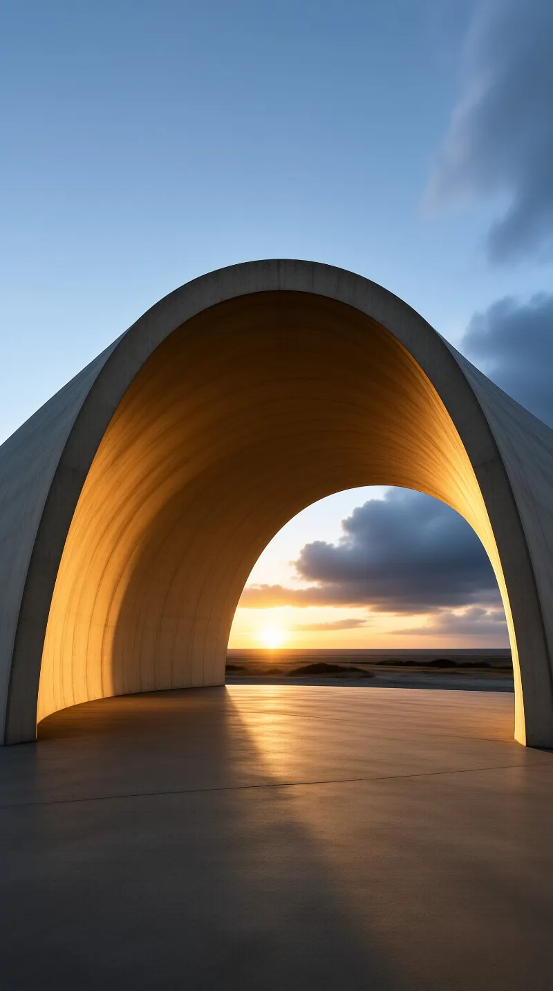 Concrete Arch Sunset