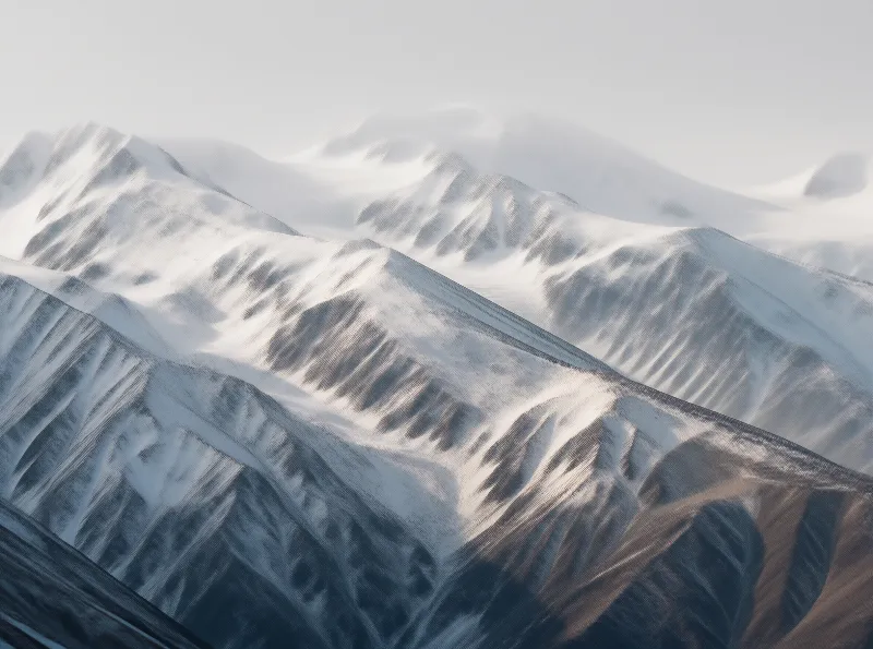 Snow Ridge Landscape
