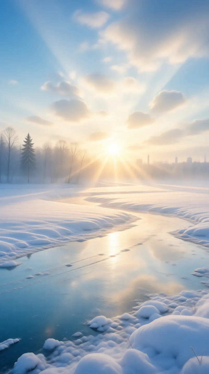 Snowy River Sunrise