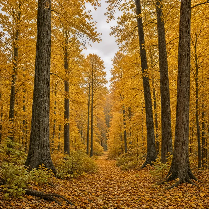 Autumn Forest Path