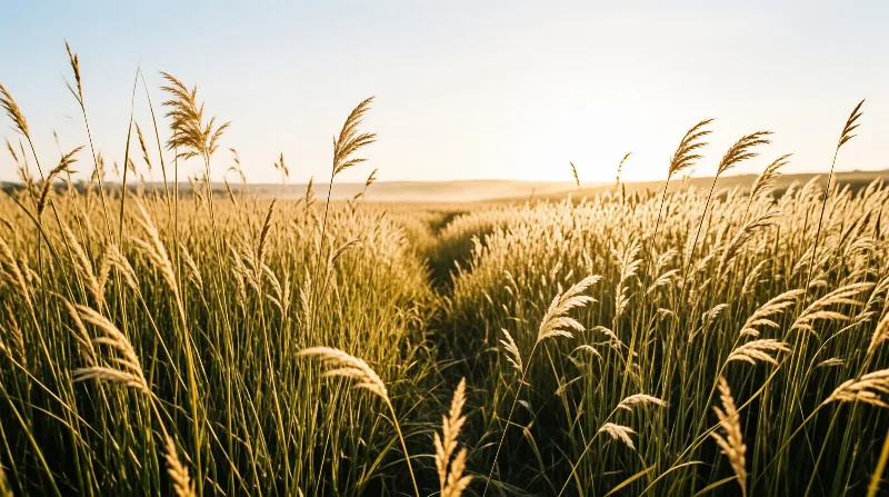 Golden Wheat Field at Sunset