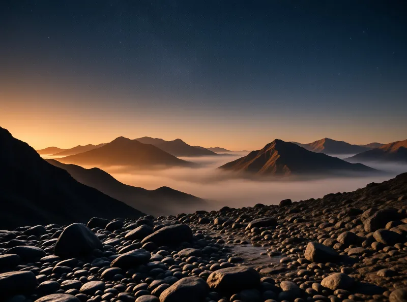 Dawn Over the Mountains