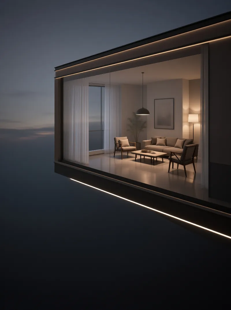 Modern Living Room View