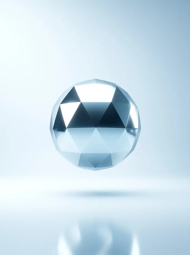 Floating Crystal Sphere