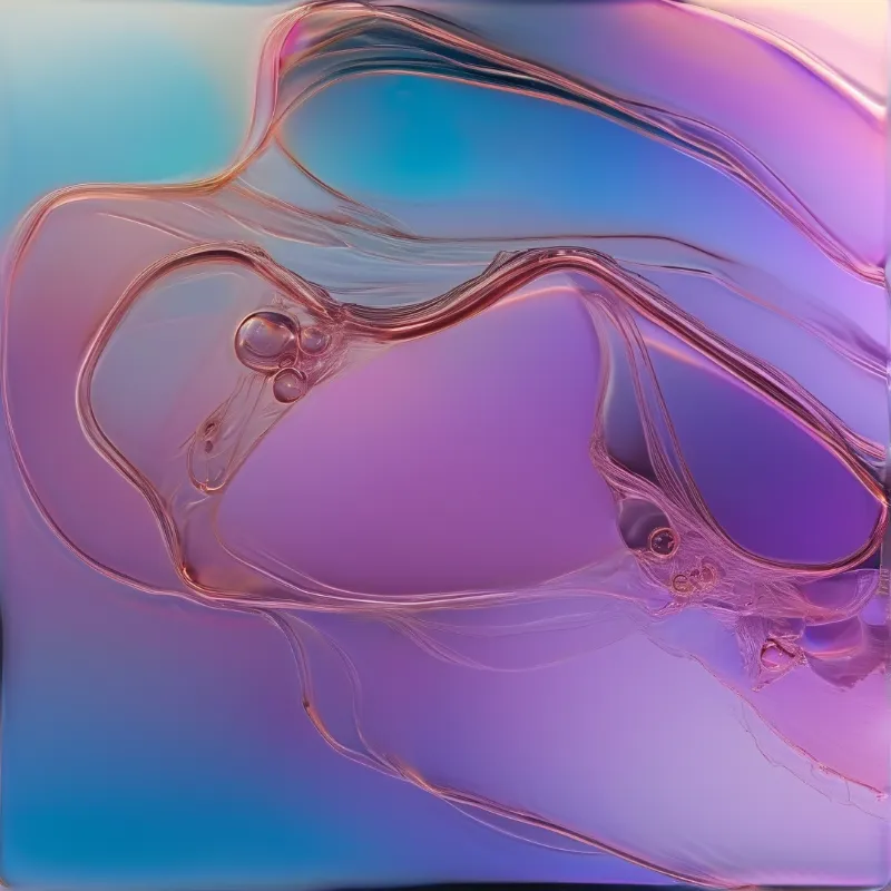 Iridescent Fluid Form
