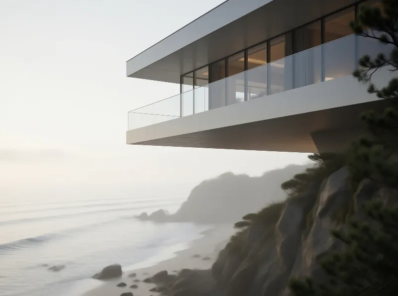 Modern Cliffside House