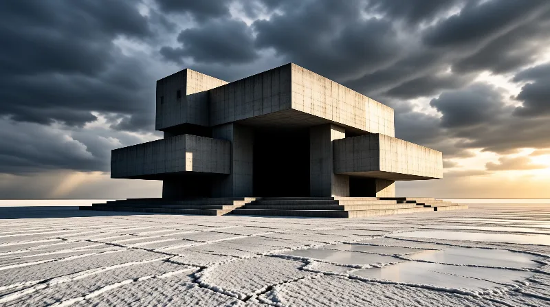 Monolithic Concrete Building
