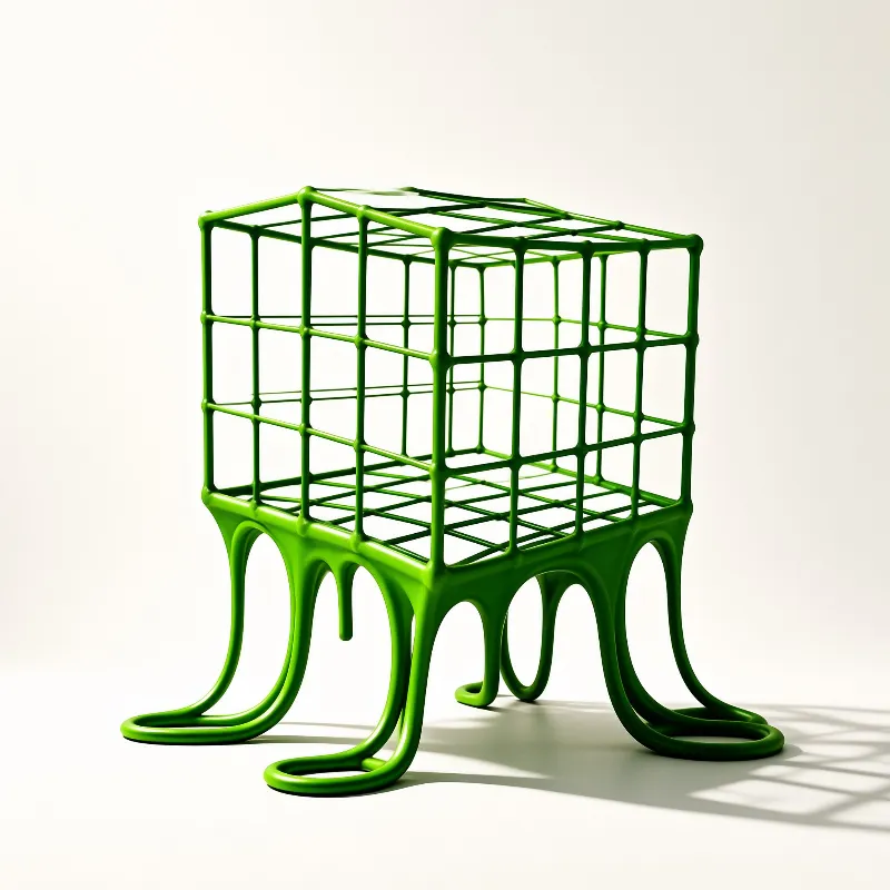 Melting Green Cage Structure
