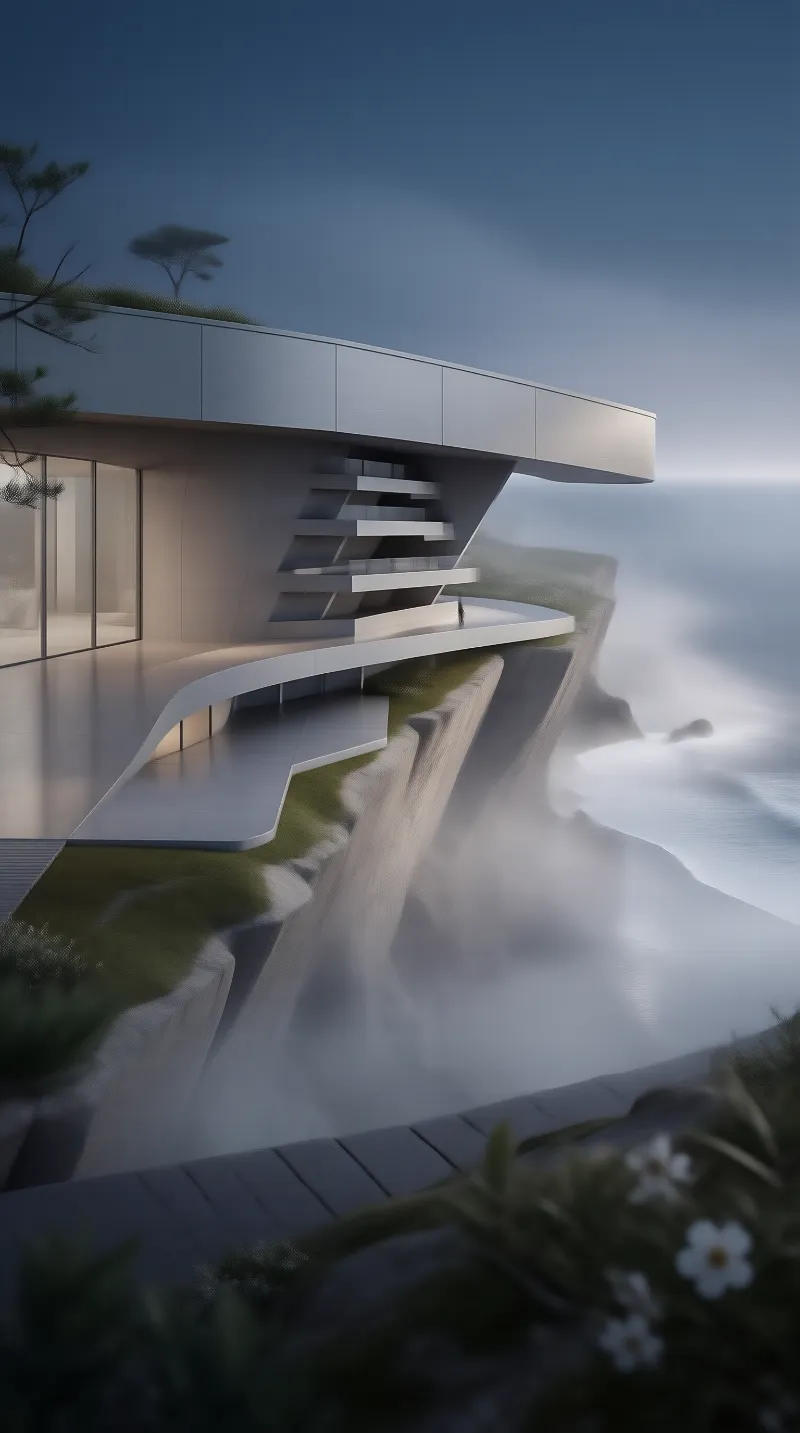 Modern Cliffside Villa