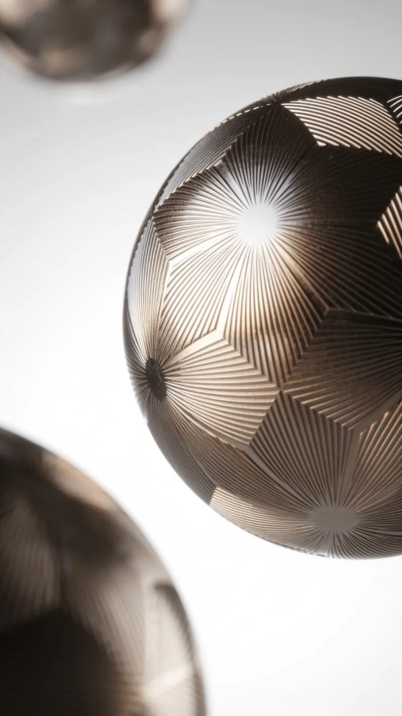 Metallic Floating Orb