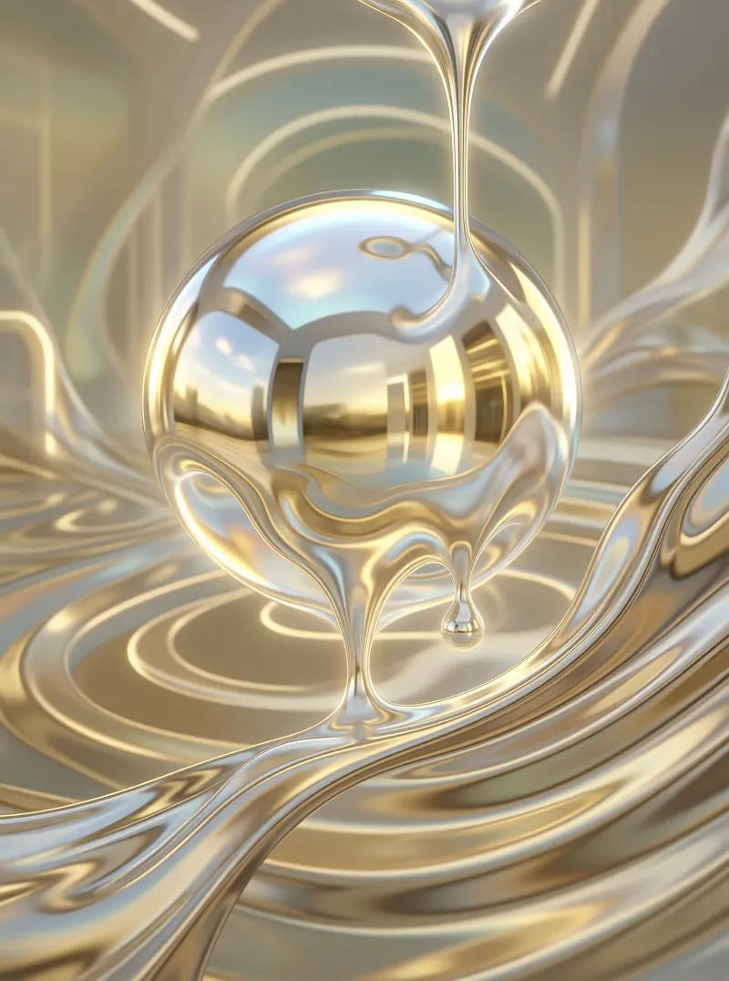 Liquid Chrome Sphere