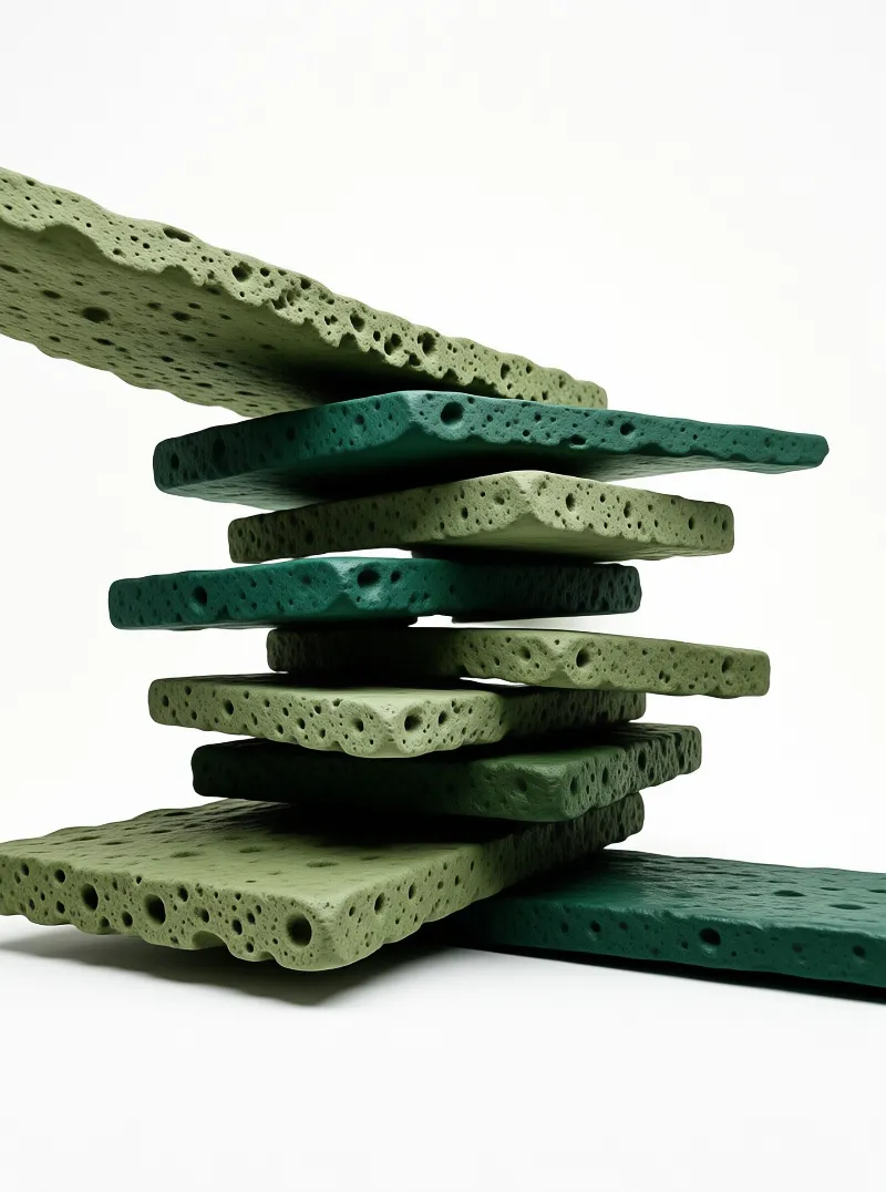 Stacked Porous Materials