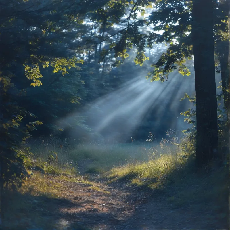 Forest Light Path