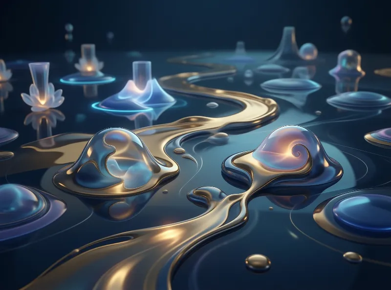 Liquid Gold Dreamscape