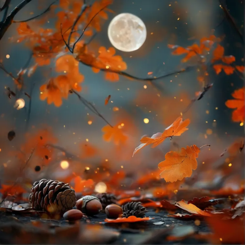 Magical Autumn Night
